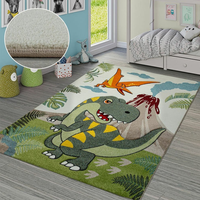 Kids Dinosaur Multicolour Rug #1169