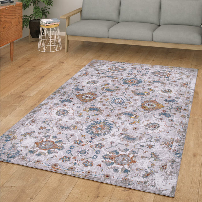 Modern Classic Oriantal Rug Beige Blue #8860