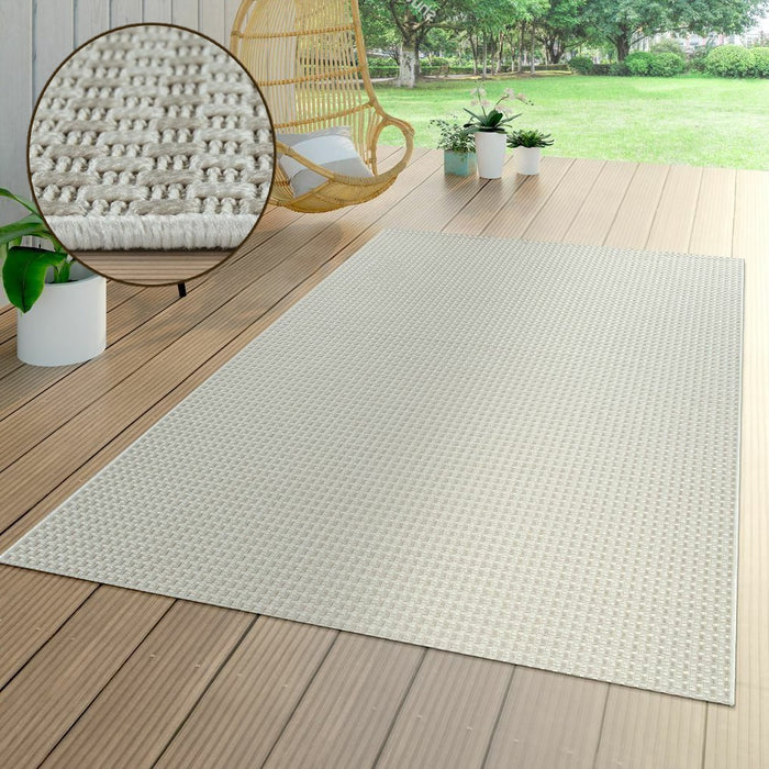 Indoor / Outdoor Rug Sisal Off White #9524