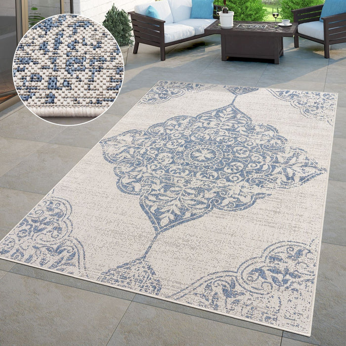 Oriental Medallion Rugs Blue #55150