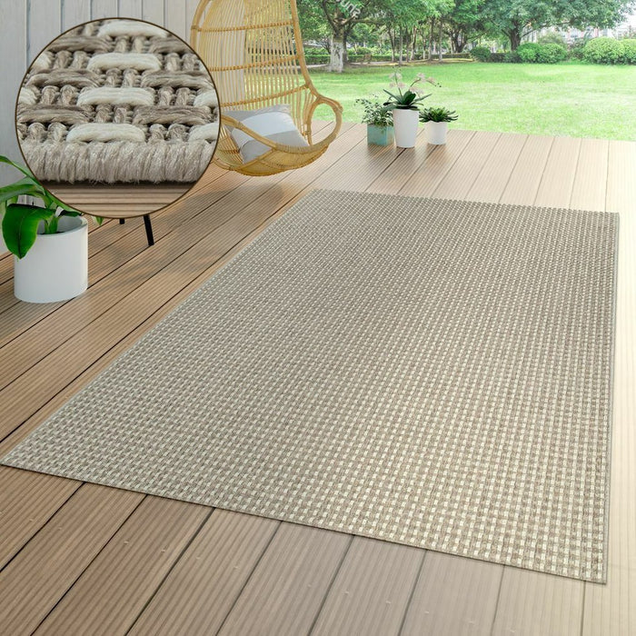 Indoor / Outdoor Rug Sisal Beige #9525