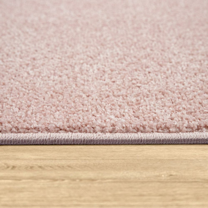 Pink Plain Soft Rug #12505