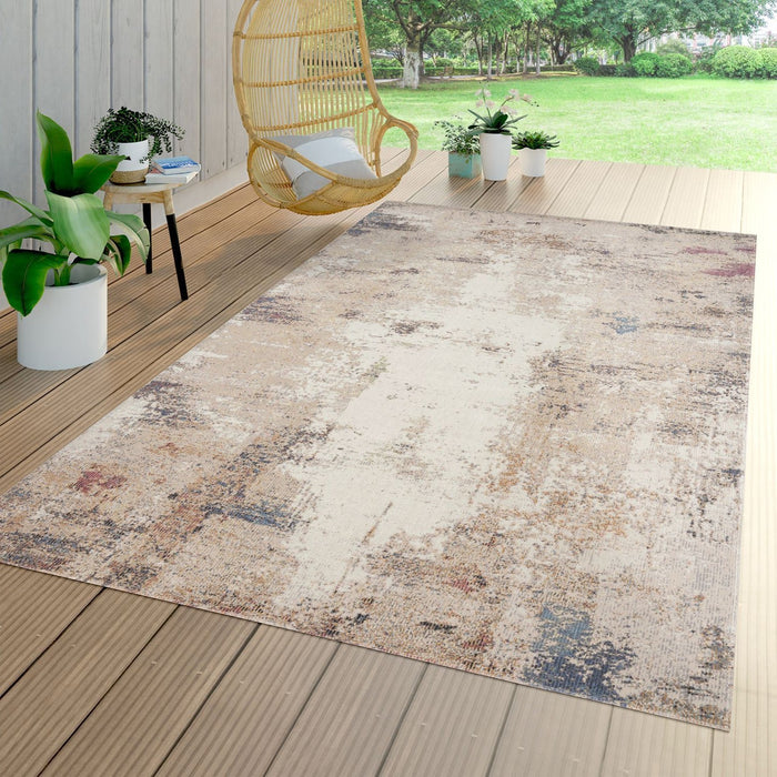 Modern Abstract Rugs Beige Multicoloured #55449