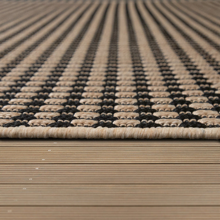 Indoor / Outdoor Rug Sisal Beige Grey #9527