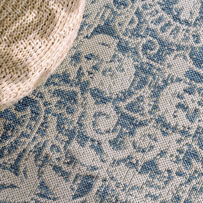 Oriental Medallion Rugs Blue #55150