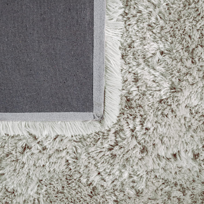 Extra Thick Shaggy Rug in Grey Beige #56334