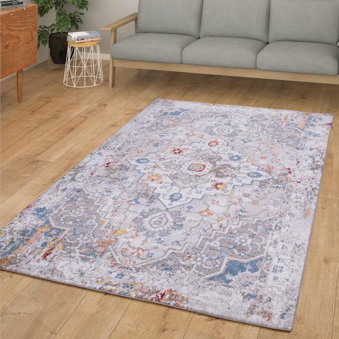 Modern Classic Oriantal Rug Beige Blue  #8861