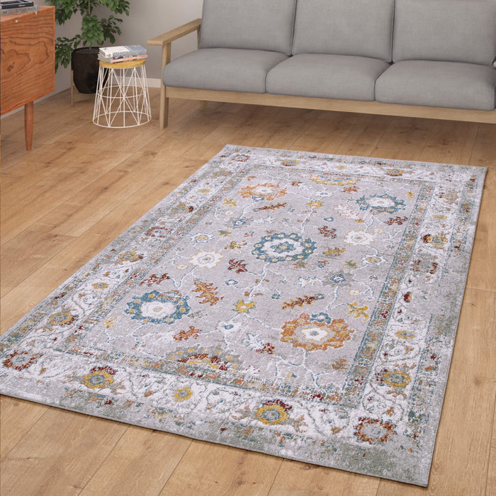 Modern Classic Oriantal Rug Beige Blue  #8859