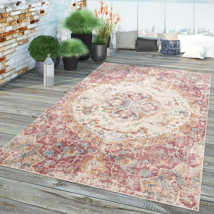 Ethnic Oriental Rugs Red #55444