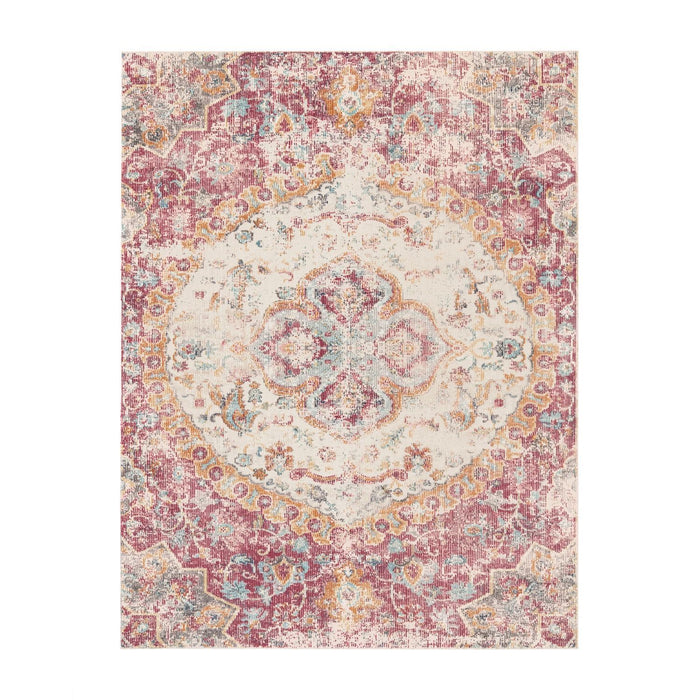 Ethnic Oriental Rugs Red #55444