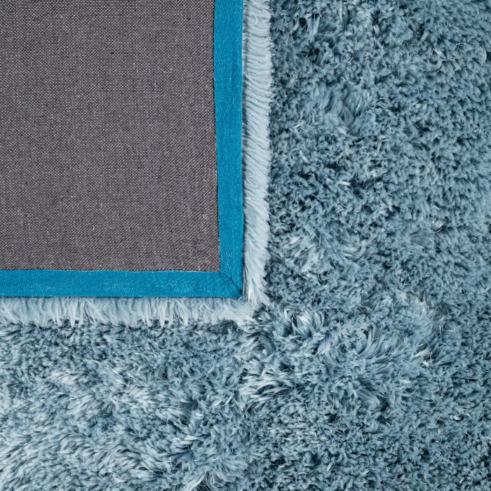 Extra Thick Shaggy Rug in Blue #56336