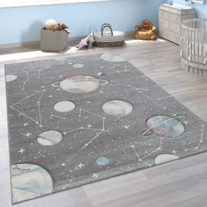 Kids Planets Design Rug #630