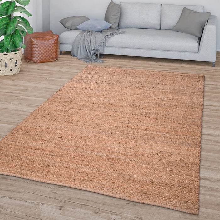 Handmade Jute Flat Wave Rug #2112