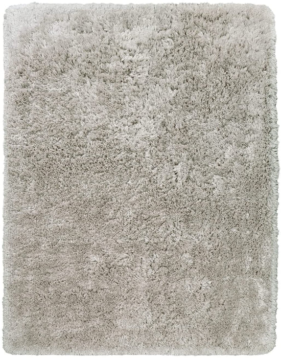 Extra Thick Shaggy Rug in Grey Beige #56334