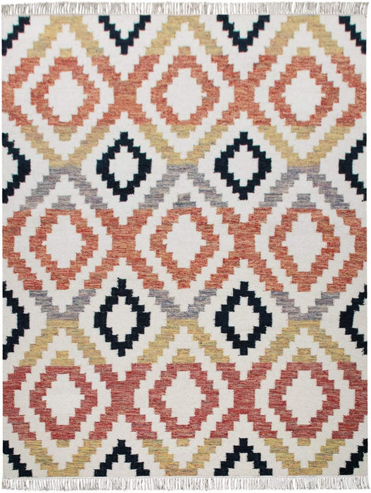 Modern Moroccan Rug Wool & Cotton Multicolour #44458