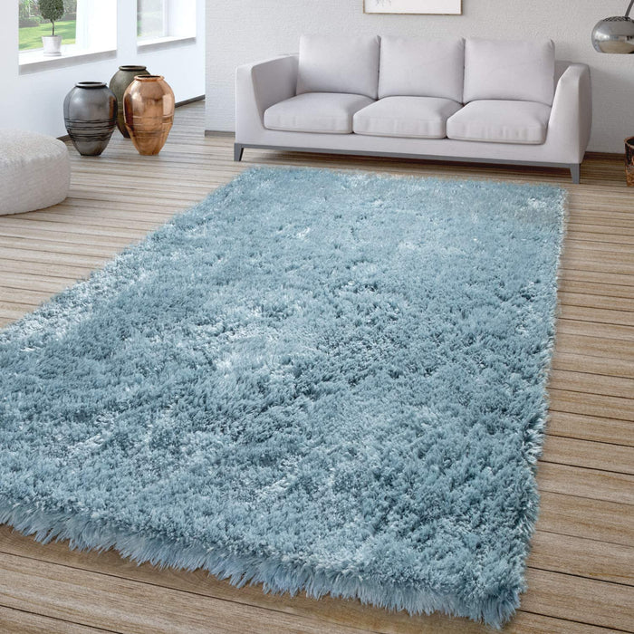 Extra Thick Shaggy Rug in Blue #56336