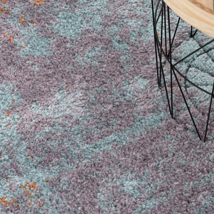 Shaggy Abstract Multicoloured Rug #47024