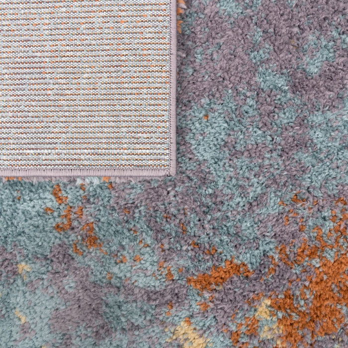 Shaggy Abstract Multicoloured Rug #47024