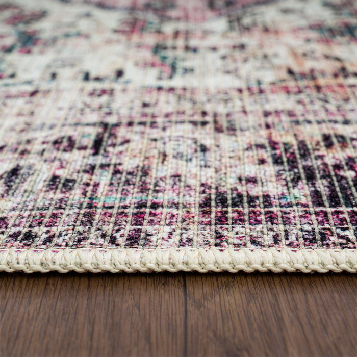 Traditional Distressed Rugs Flatwave Multicoloured  #22153