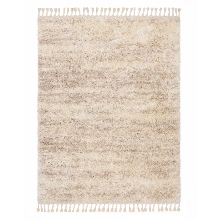 Shaggy Solid Rug Beige Cream #45561